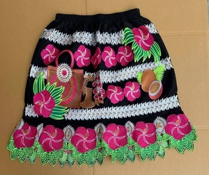 New Arrival High Quality 100% Cotton Embroidered <b>Skirt</b> for Women Casual Style Breathable and Printed Designs - Product Image 1