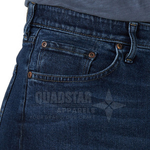 Diseña Tus Propios Shorts de Mezclilla para Hombre, los Más Vendidos, de Secado Rápido, con Cierre de Botón, Transpirables - Product Image 4