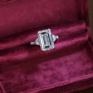 5Carat Lab-Grown Oval Cut Diamond IGI Certified 14K Gold Invisible Setting Luxury Classic Engagement & Wedding <b>Ring</b> Parties - Product Image 2