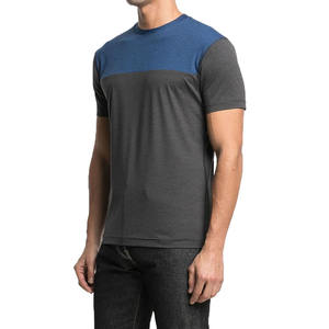 Ropa de Gimnasio, Camisetas para Hombre al por Mayor, Personalizadas, de Fibra de Algodón, Ajustadas, Tejidas, de Alta Calidad, para Ejercicio, Running y Deporte - Product Image 2