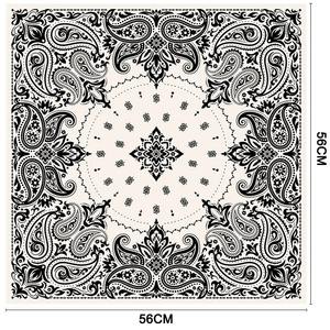 Pañuelo de Seda Coreano con Diseño Personalizado, Estampado, Largo y Cuadrado, para Proteger el Cuello y la Cara, para Mujer, Pañuelo de Fiesta - Product Image 1