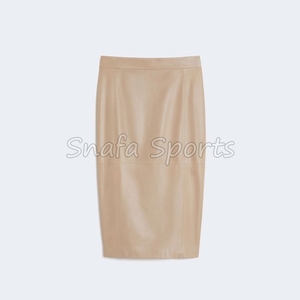 Faldas de Cuero para Mujer, Nuevo Diseño, Venta Caliente, MOQ Bajo, Moda Elegante de Verano, Servicio OEM - Product Image 4
