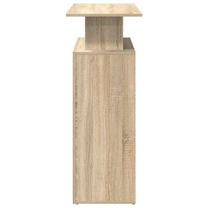 Bureau de réception en bois d'ingénierie Sonoma Oak, 39,4 x 15,7 x 40,9 pouces - Product Image 6