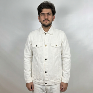 Vestes en jean élégantes de qualité supérieure, vente en gros, veste en coton pour homme, impression de logo personnalisée, veste en jean décontractée pour homme - Product Image 4