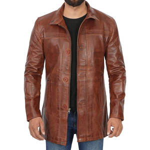 <b>Men's</b> Long Sleeve Classic Trench <b>Coat</b> Windproof Waterproof <b>Mid</b> <b>Length</b> Overcoat for Business Office Travel Outdoor and Everyday - Product Image 6