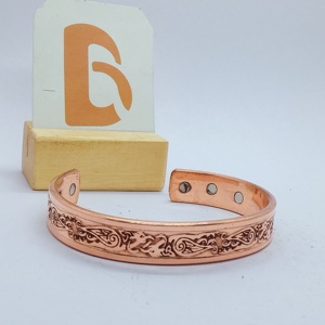 Vintage Ethnic Copper Alloy Cuff <b>Bracelet</b> Antique Plated Unisex <b>Bangles</b> Jewelry Trendy Wedding Gift - Product Image 1
