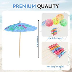 Set di 50 Stuzzicadenti Decorativi da 4,25 Pollici per Aperitivi e Bevande, Spiedini per Feste e Decorazioni - Product Image 2