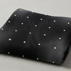 Sudadera con capucha de mezcla de algodón de moda con pedrería, ideal para uso diario informal, con un llamativo diseño de pedrería. - Product Image 6