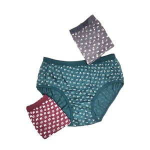 <strong>Best</strong> Precisely Designed Pure Cotton Panties for Women/Girls 22MM OUTER ELASTIC Printed with Custom logo Designed Solid Color - Product Image 6