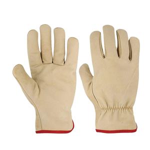 Gants de conducteur en cuir de vachette grainé Cut 5 Kevlar Doublure de sécurité Gants de conduite en cuir Gants de travail - Product Image 1
