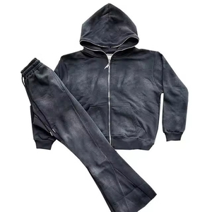 Chándal Cómodo con Efecto Desgastado, Material Transpirable, Corte Elegante, Perfecto para Uso Diario - Product Image 6