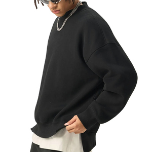 Sweat-shirt unisexe OEM 100 % coton délavé à l'acide, coupe oversize, col rond, style vintage, streetwear printemps, fabricant en gros - Product Image 5