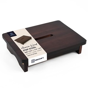 Art Deco Mango Wood <b>Step</b> <b>Stool</b> - Eco-Friendly Wholesale - Product Image 3