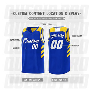 Maillot de basketball sans manches personnalisé à rayures, sublimation intégrale, certifié BSCI, vente en gros, haut de gamme - Product Image 2