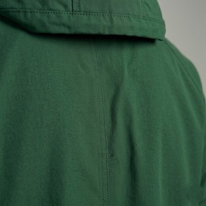 <b>Mens</b> Classic Hooded Anorak <b>Jacket</b> Button Neck Half Placket <b>Pullover</b> Lightweight Casual Utility <b>Jacket</b> With Front Zip Pocket - Product Image 6