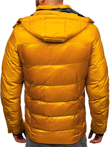 Chaqueta Acolchada de Invierno para Hombre, Diseño Personalizado, con Cierre, Tallas Grandes Disponibles, Chaqueta Puffer - Product Image 4