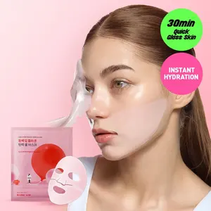 Feuille de masque de gel raffermissant au collagène profond de camélia LAB rond 1ea Masques faciaux de haute qualité - Product Image 1