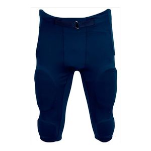 Dark Navy American Football Trousers Professional Grade Spandex Fabric Integrated Protection For Adult Football Leagues - Product Image 1