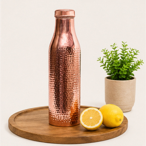 Factory Suppliers Handcrafted Pure <b>Copper</b> Water <b>Bottle</b> Ayurvedic Engraved <b>Bottle</b> Traditional Yoga & Gym Drinkware Best Price - Product Image 4