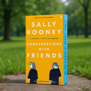Conversations avec des amis par l'auteur Sally Rooney, impression de livre broché personnalisé à couverture souple - Product Image 3
