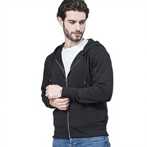 Sweat-shirt à capuche polaire chaud personnalisé pour homme, en polyester tricoté uni, idéal pour l'hiver – Vente en gros, tendance - Product Image 4