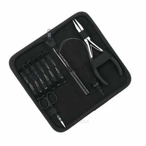 Kit d'outils pour extensions de cheveux en acier inoxydable et plastique de haute qualité et durables, avec pinces et boucles pour usage domestique - Product Image 5