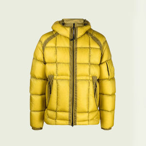 Men's Winter Hooded Puffer Jacket Thick Down Filled Quilted <b>Coat</b> Windproof Casual Outdoor Wear Regular Fit Full Zip Solid Color - Product Image 6