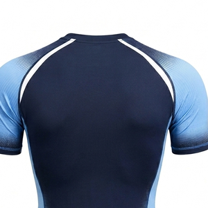 Ensemble t-shirt et short de sport pour homme, vêtements de sport pour la course à pied, la gym, l'entraînement, séchage rapide, léger, tenue de sport active - Product Image 4