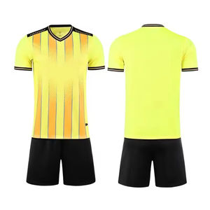 Maillots de football personnalisés, uniformes respirants, impression par sublimation intégrale, 100% polyester, séchage rapide, OEM ODM - Product Image 2