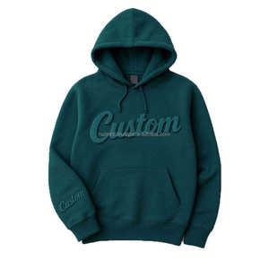 Sudadera Extra Grande Estilo Urbano para Hombre y Mujer, 100% Mezcla de Algodón, con Relieve, para la Temporada de Invierno - Product Image 2