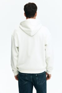 เสื้อฮู้ดแฟชั่นสตรีทแวร์ผู้ชาย แบบหนา อุ่น ใส่สบาย สำหรับฤดูหนาว - Product Image 2