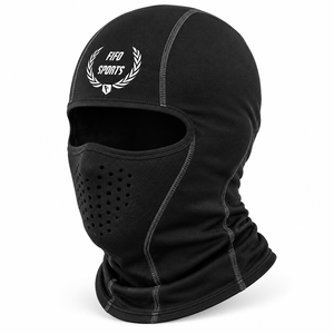 Masque Balaclava personnalisé, couvre-visage thermique, tissu doux, ajustement extensible, confortable, léger, pour le cyclisme, la course à pied, les activités de plein air, OEM - Product Image 1
