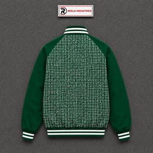 Chaquetas Casuales Verdes con Cierre de Cremallera para Hombre, Cómodas, Corte Regular, Cierre de Cremallera, Manga Larga, Ropa Exterior Urbana Verde, Moda Casual - Product Image 6