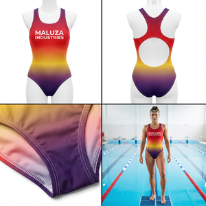 Wholesale Custom Sublimation Print Polyester Eco-Friendly Racing <b>Swimsuit</b> Women Chlorine Resistant Athletic Swimming Suit Direct - Product Image 4