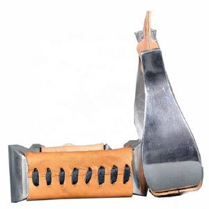 Estribos Metálicos para Caballos de Primera Calidad, Duraderos, de Acero Inoxidable, Marca Liver Fort, Equipo de Seguridad para Carreras de Caballos, Certificación CE - Product Image 6