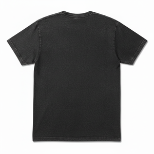 เสื้อยืดคอตตอนสีดำลายพิมพ์โล่รูปงูสำหรับผู้ชายสไตล์วินเทจ ทรงปกติ แขนสั้น คอกลม - Product Image 3