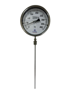 Industrial Food <b>Thermometer</b> 0-400C Dial with Stainless Steel Insertion Sensor IP65 - Product Image 1