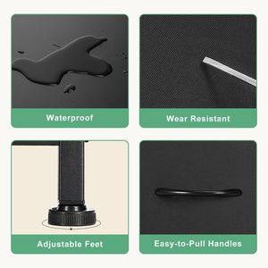 Organizzatore a 7 cassetti in tessuto per camera da letto e soggiorno, mobile contenitore con funzione vetrina - Product Image 3