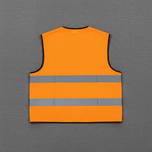 Vente en gros de gilets de sécurité à multiples poches, uniformes de vétérinaires, logo personnalisé, ANSI classe 1, imperméables, réfléchissants, avec éclairage LED - Product Image 3