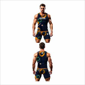 New Arrival In Stock <b>Men</b> Rash Guard Sets Quality Made <b>Men</b> Rash Guard Sets Customized Logo <b>Men</b> Rash Guard Sets - Product Image 5