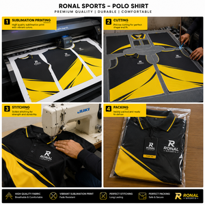 Solid Best Color Men's Short Sleeve <b>Polo</b> Shirt Black Yellow Design Quick Dry Sporty Style Knitted Polyester Front LogoQuick Dry - Product Image 5