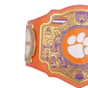Clemson Tigers Championship Belt Customizable Wrestling Belt High Quality Collectible Sports Title Belt for Fans - Product Image 3