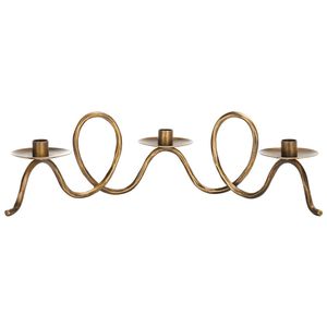 Centro de mesa decorativo de latón para exhibición en el hogar y como acento interior elegante. - Product Image 1