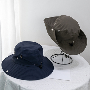 Sombrero de Pescador Personalizado de Alta Calidad para Hombre, Impermeable, de Ala Ancha, Protección Solar, Gorra al por Mayor para Actividades al Aire Libre, Surf, Pesca y Viajes - Product Image 4