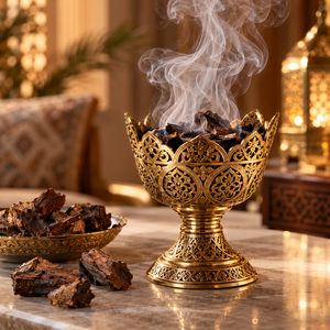 Bâtons d'encens aromatiques de luxe Bakhoor Zamarood au bois de santal pour parfumer la maison et usage religieux, longue durée - Product Image 5