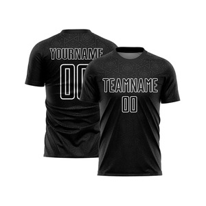 Camiseta de Fútbol Personalizada con Nombre y Número, Diseño Sublimado de Dos Tonos, 100% Poliéster, Unisex, para Verano - Product Image 2