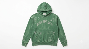 Sudadera con Capucha Vintage Lavada 100% Algodón para Hombre, Oversize, Forrada, Tejida, de Punto, Gruesa, para Invierno, Estilo Urbano, con Logotipo Personalizado - Product Image 6
