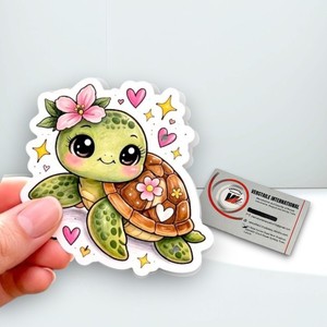 Cute Turtle Diamond Acrylic Eyelash Extension Holder Palette Flowers Hearts Design Reusable Multifunctional Magnetic Lash <b>Tool</b> - Product Image 3