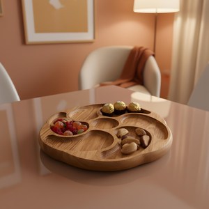wooden chip dip bowl - Product Image 3
