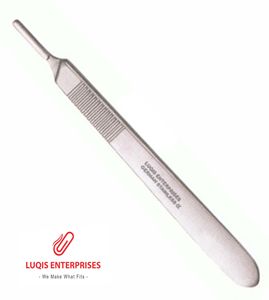 Scalpel Handle #3 Standard Stainless Steel <b>Surgical</b> <b>Knife</b> Handle Reusable Autoclavable Medical Instrument - Product Image 1